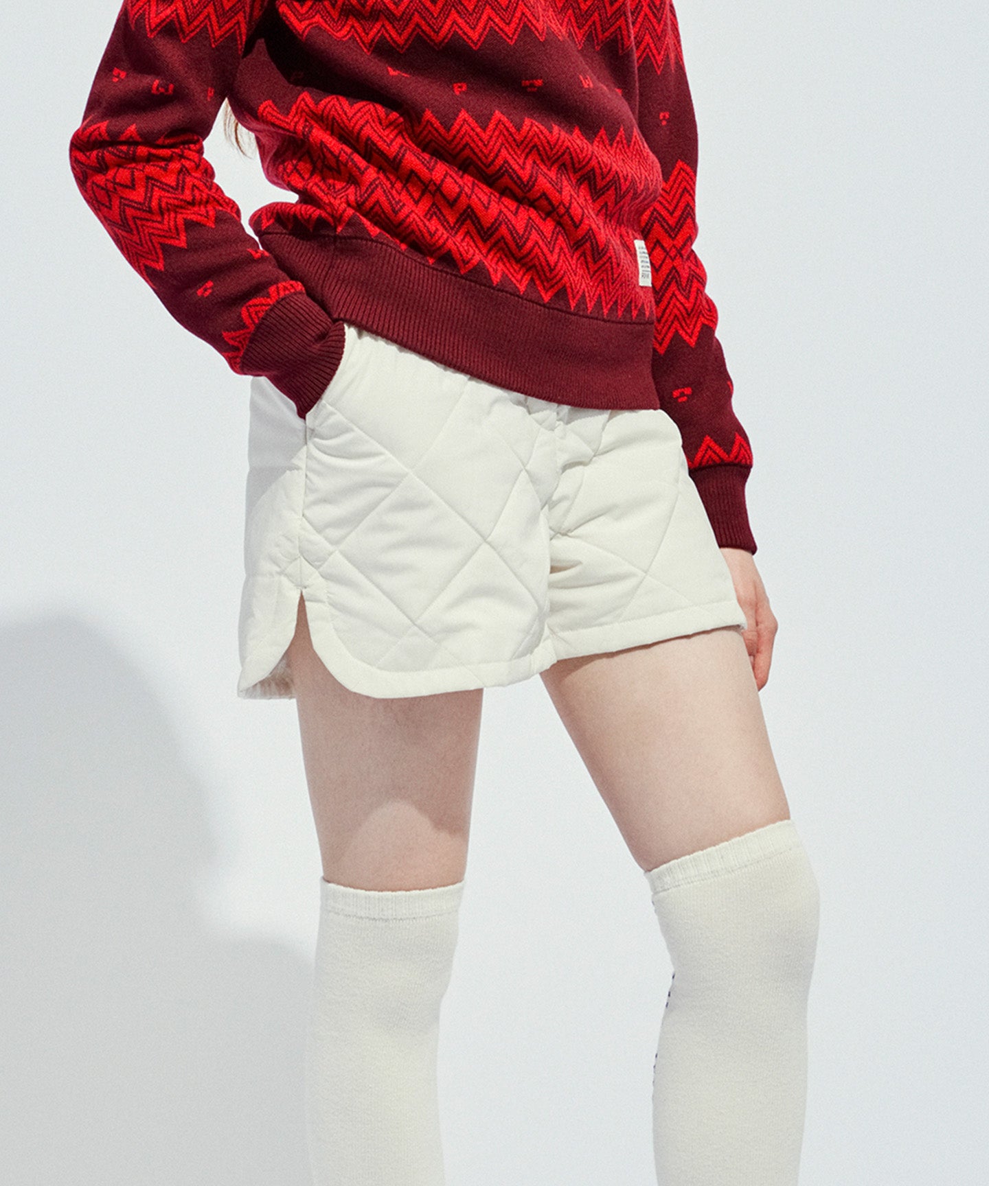 QUILTED SHORT PANTS | PW CIRCULUS : ピーダブリュサーキュラス -公式通販サイト-