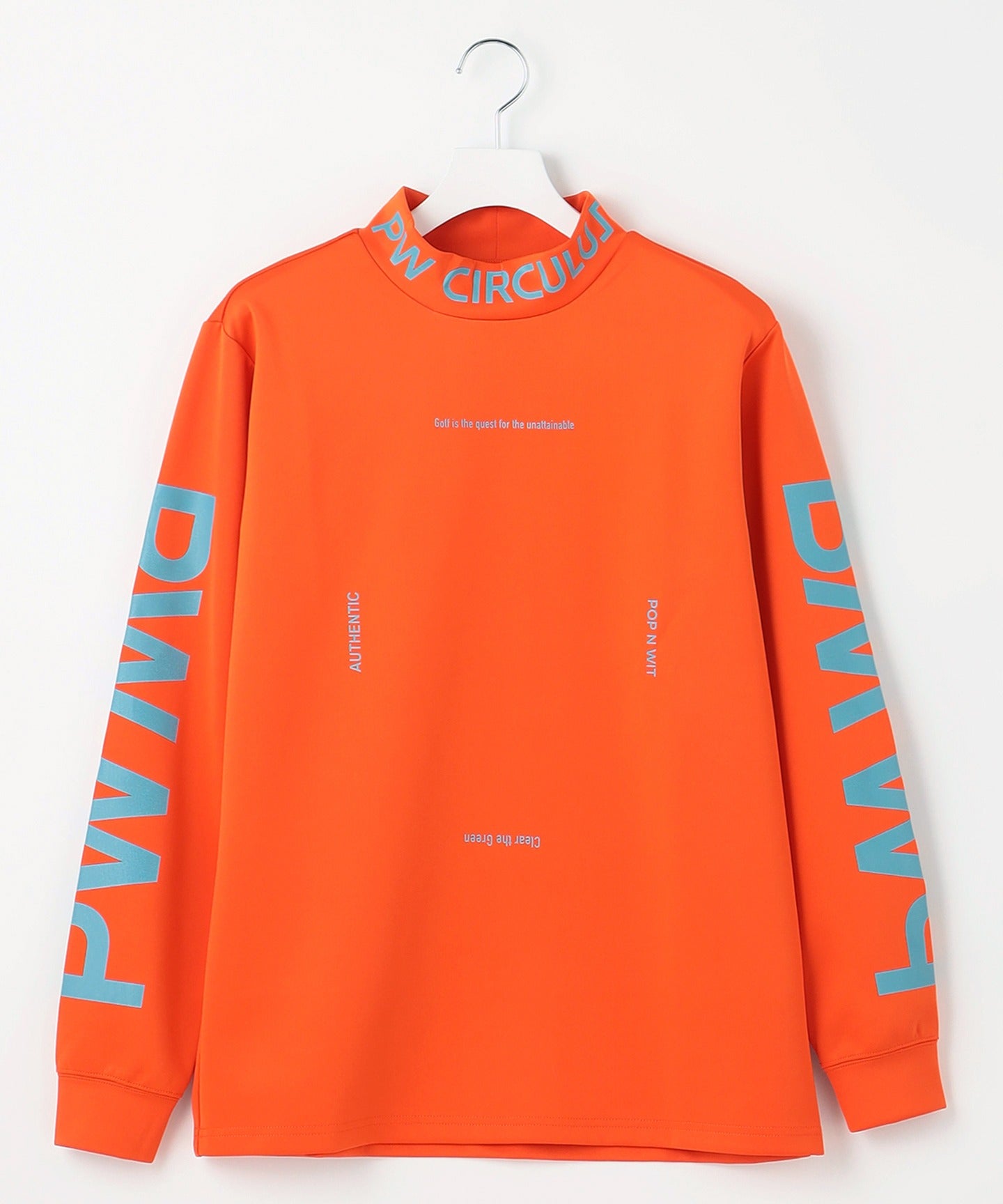 LOGO　MOCK　LONG　SLEEVE-T