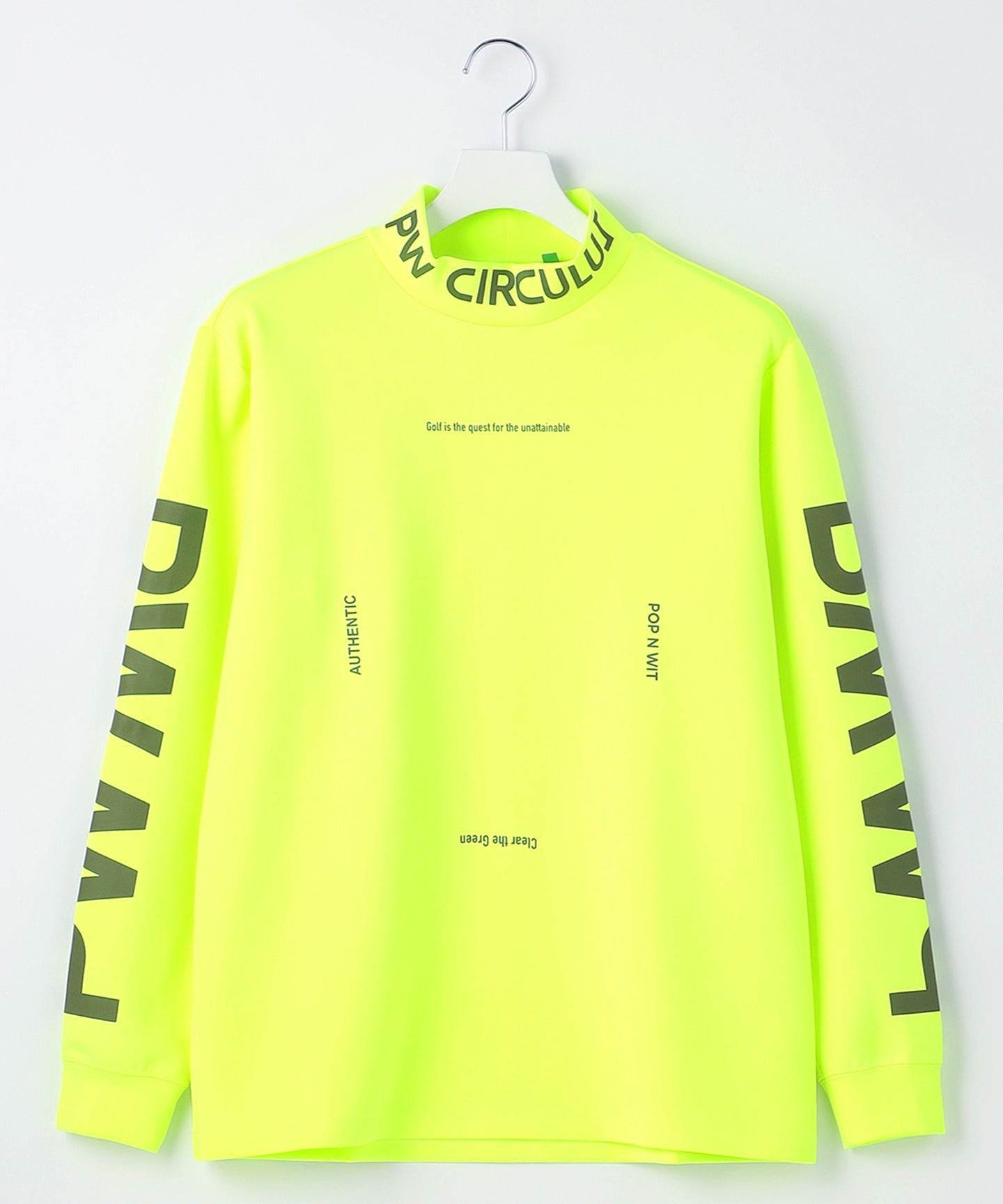 LOGO　MOCK　LONG　SLEEVE-T