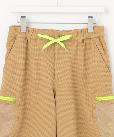 WAFFLE MESH POCKET SHORTS