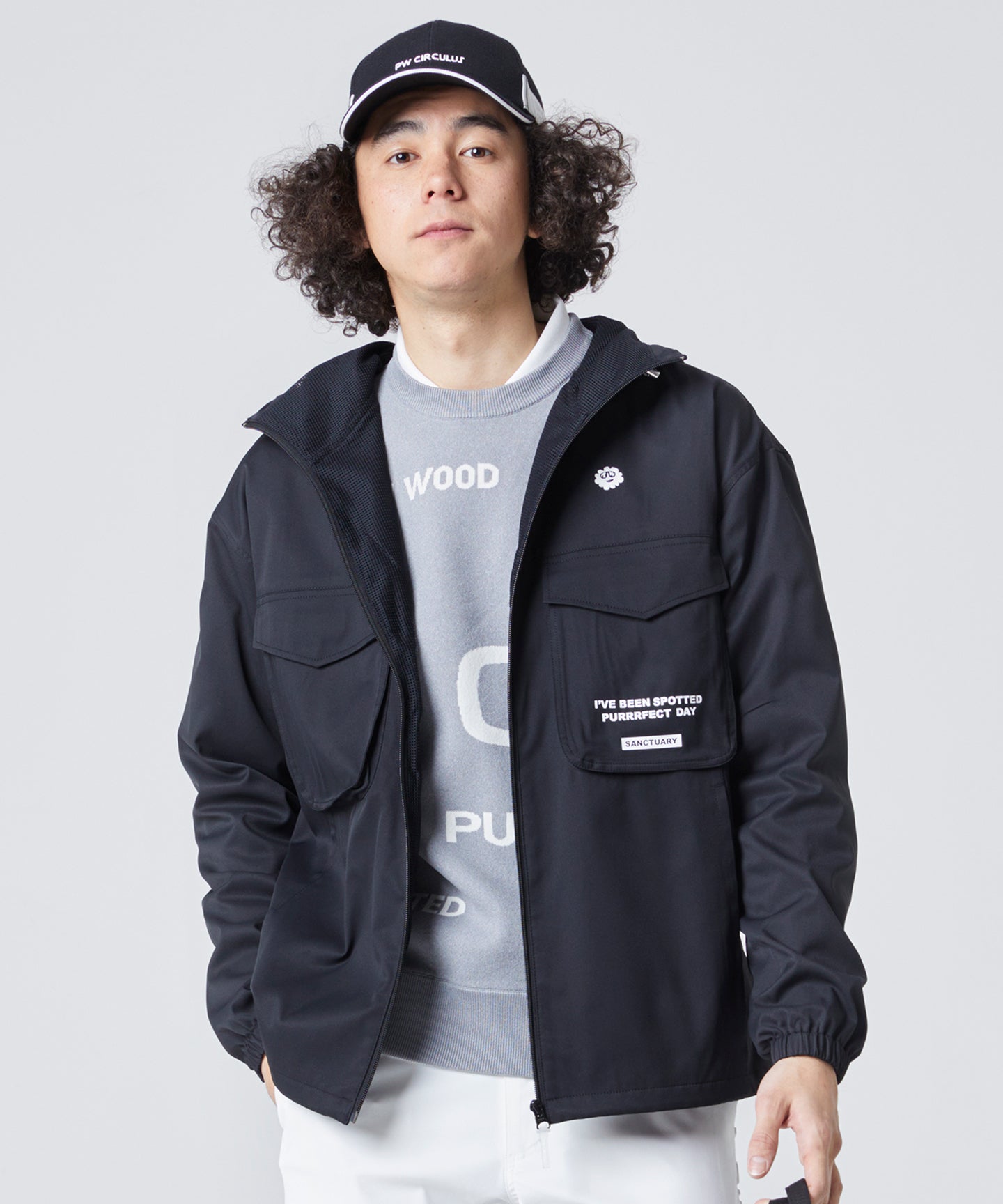 Stussy big pocket on sale shell jacket black