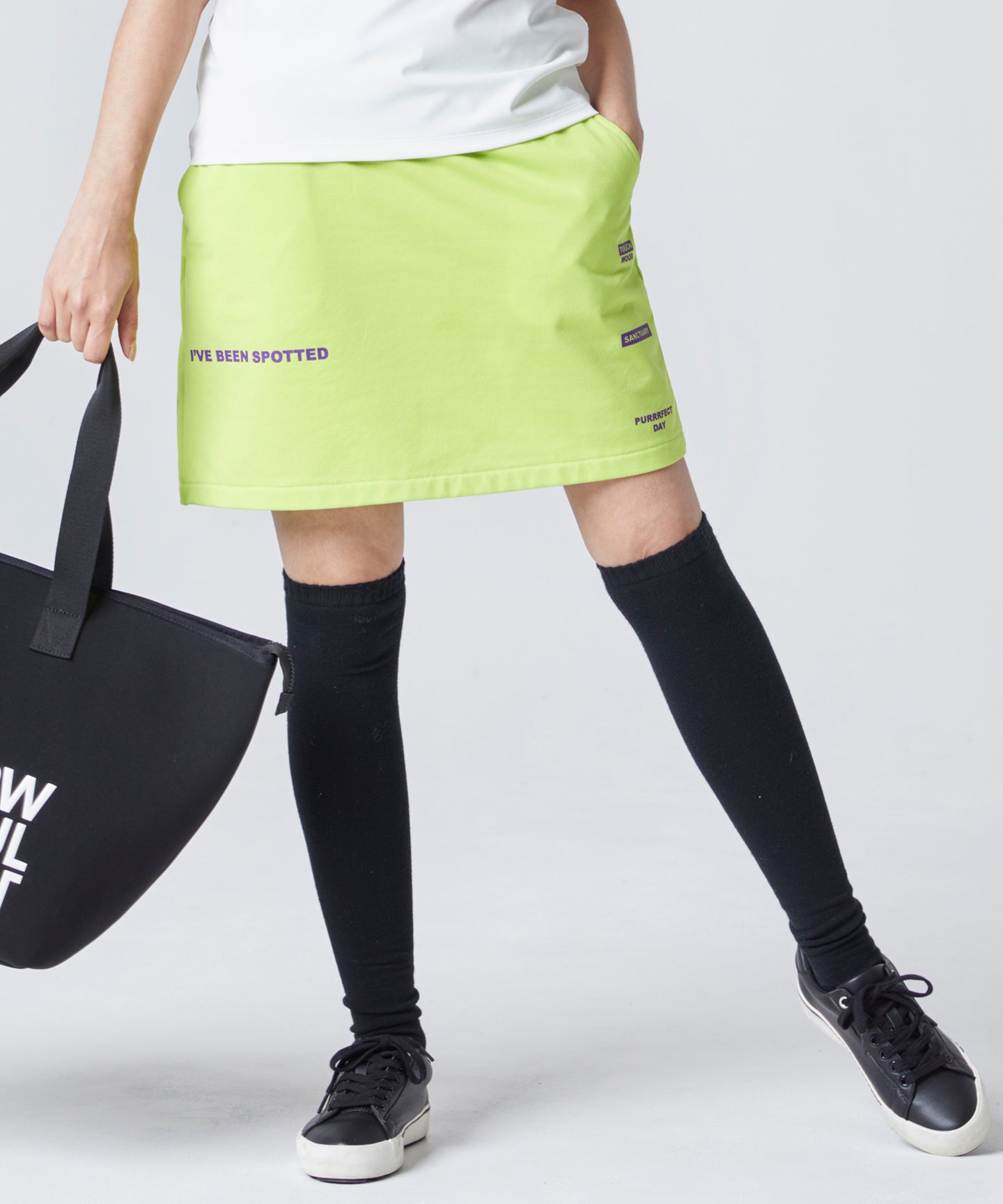 URAKE　LOGO　SKIRT